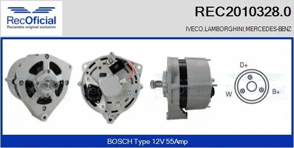 Alternator (REC2010328.0)