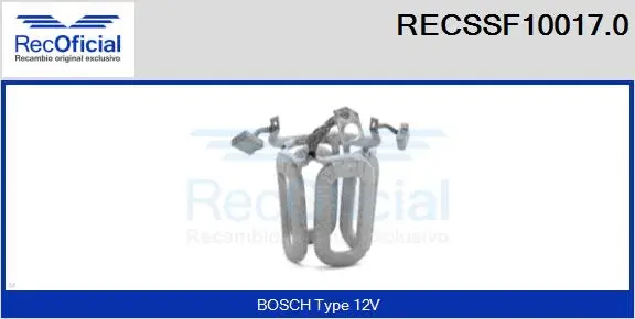 Field Winding, starter (RECSSF10017.0)