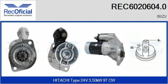 Starter (REC6020604.0)