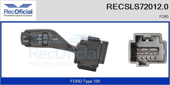 Steering Column Switch (RECSLS72012.0)