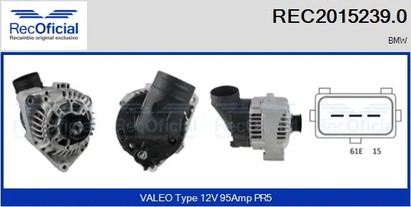 Alternator (REC2015239.0)