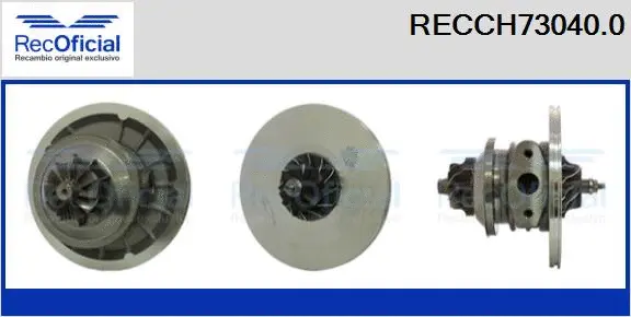 Core assembly, turbocharger (RECCH73040.0)