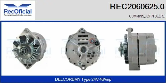 Alternator (REC2060625.0)