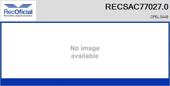 Compressor, air conditioning (RECSAC77027.0)