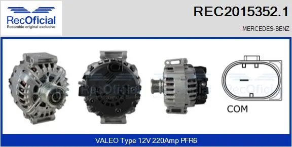 Alternator (REC2015352.1)