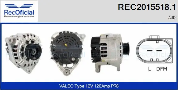 Alternator (REC2015518.1)