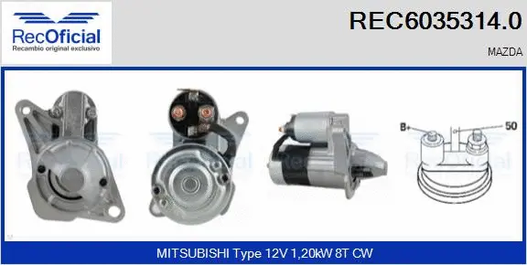 Starter (REC6035314.0)