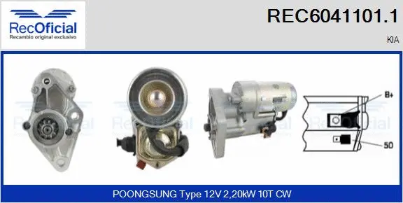 Starter (REC6041101.1)