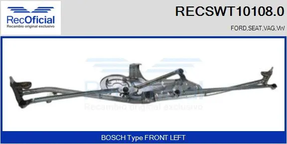 Wiper Linkage (RECSWT10108.0)