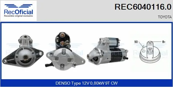 Starter (REC6040116.0)