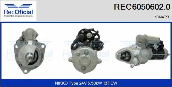 Starter (REC6050602.0)