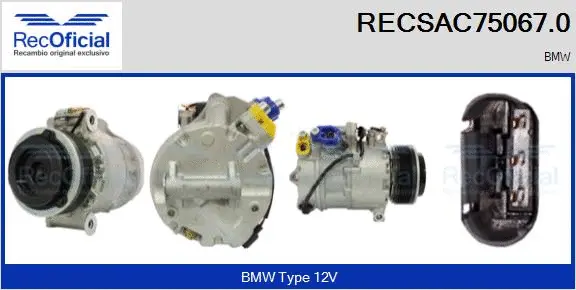 Compressor, air conditioning (RECSAC75067.0)