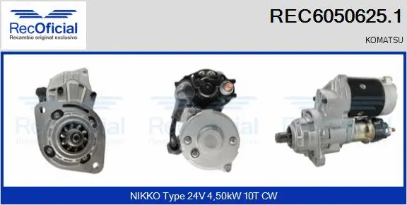 Starter (REC6050625.1)