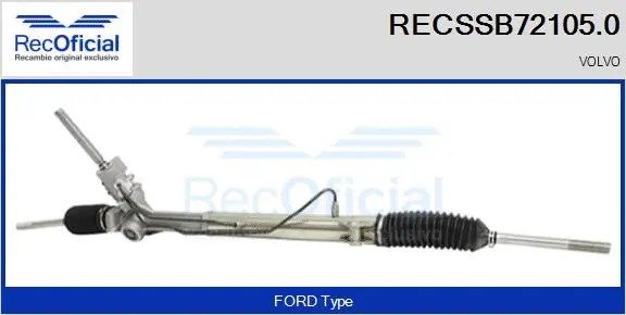 Steering Gear (RECSSB72105.0)