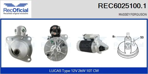 Starter (REC6025100.1)