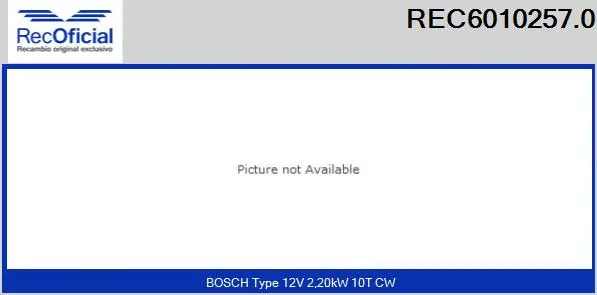 Starter (REC6010257.0)