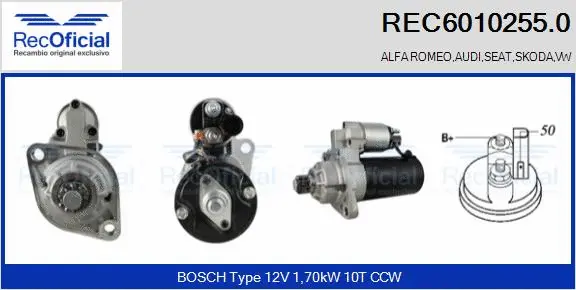 Starter (REC6010255.0)