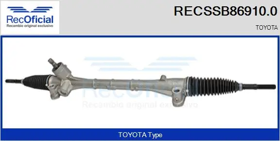 Steering Gear (RECSSB86910.0)