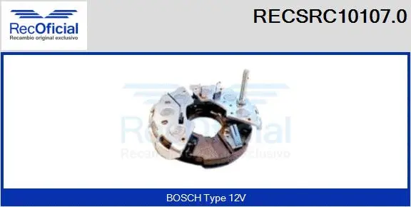 Rectifier, alternator (RECSRC10107.0)
