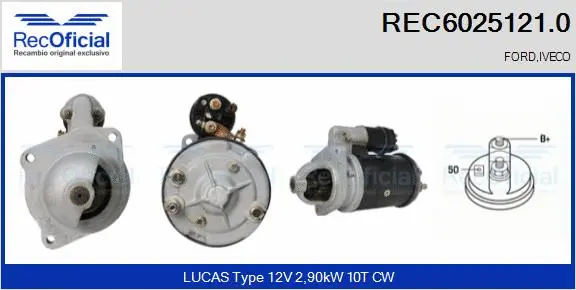 Starter (REC6025121.0)