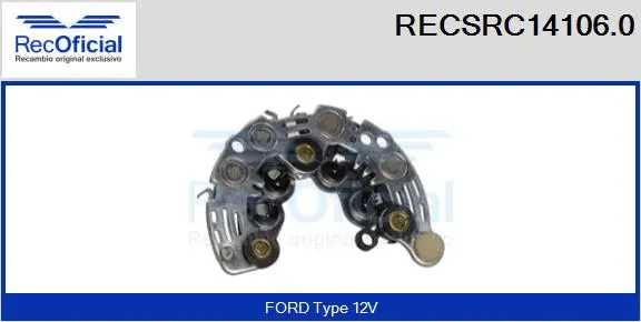 Rectifier, alternator (RECSRC14106.0)