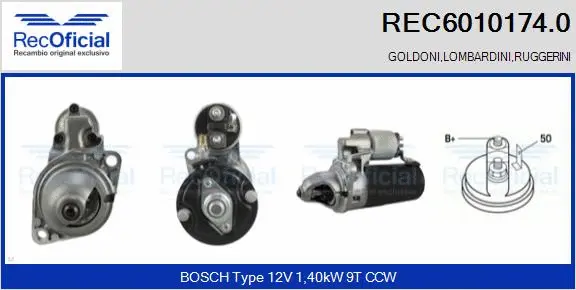 Starter (REC6010174.0)