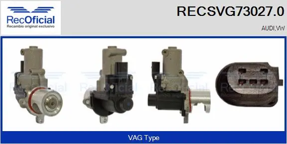 EGR Valve (RECSVG73027.0)