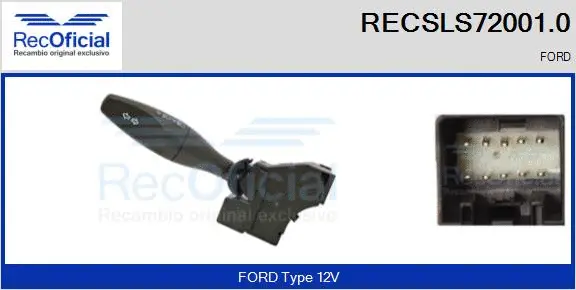 Steering Column Switch (RECSLS72001.0)