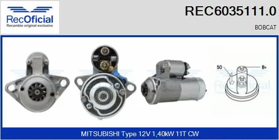 Starter (REC6035111.0)