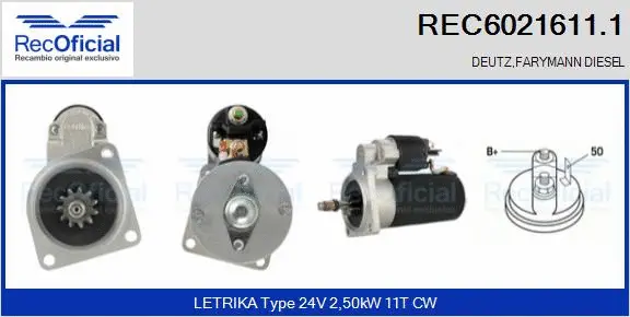 Starter (REC6021611.1)