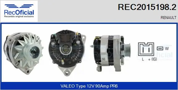 Alternator (REC2015198.2)