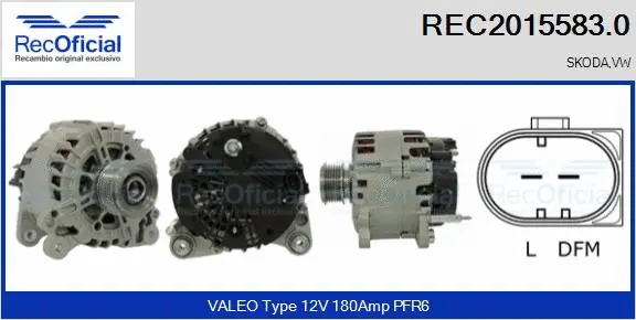 Alternator (REC2015583.0)