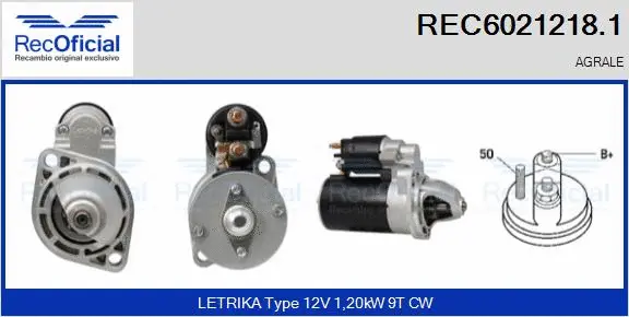 Starter (REC6021218.1)