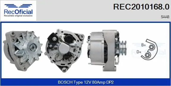 Alternator (REC2010168.0)