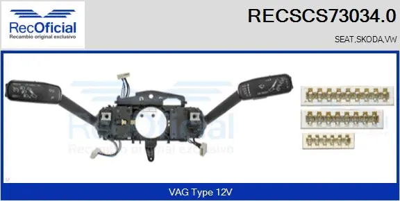 Steering Column Switch (RECSCS73034.0)