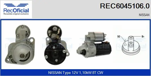 Starter (REC6045106.0)