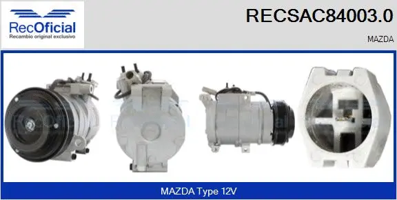 Compressor, air conditioning (RECSAC84003.0)