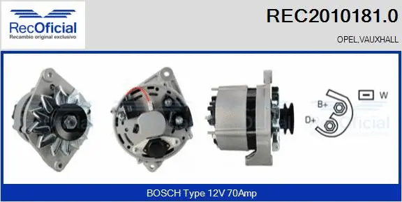 Alternator (REC2010181.0)