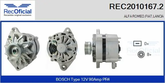 Alternator (REC2010167.2)