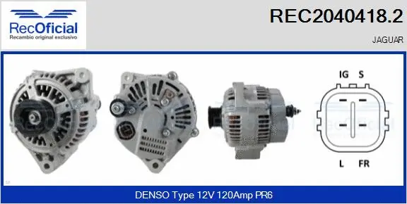 Alternator (REC2040418.2)