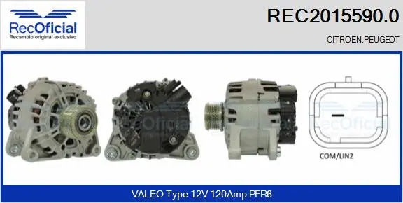 Alternator (REC2015590.0)
