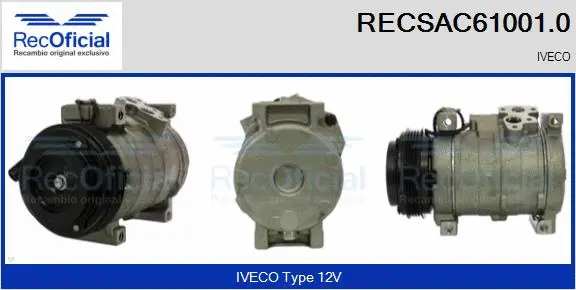 Compressor, air conditioning (RECSAC61001.0)