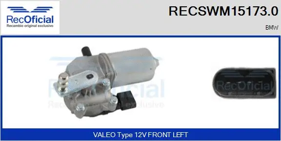 Wiper Motor (RECSWM15173.0)