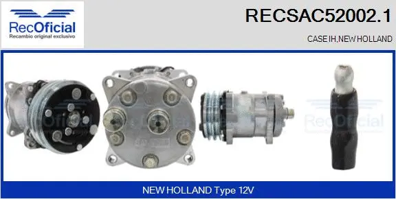 Compressor, air conditioning (RECSAC52002.1)