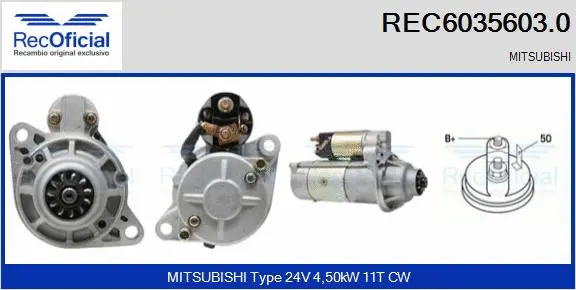 Starter (REC6035603.0)