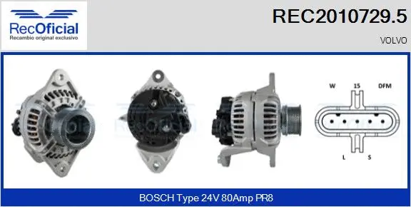 Alternator (REC2010729.5)