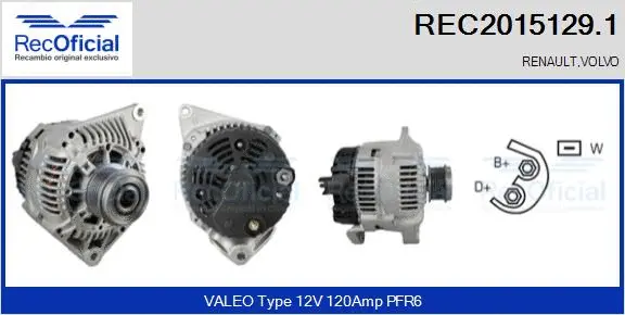 Alternator (REC2015129.1)