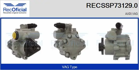 Hydraulic Pump, steering (RECSSP73129.0)