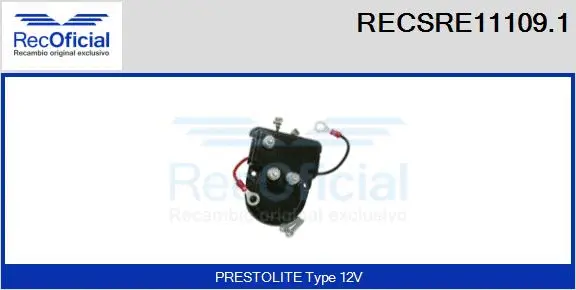 Alternator Regulator (RECSRE11109.1)