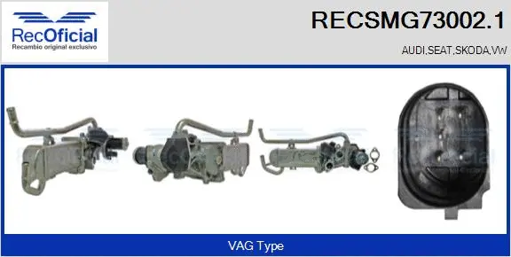 EGR Module (RECSMG73002.1)